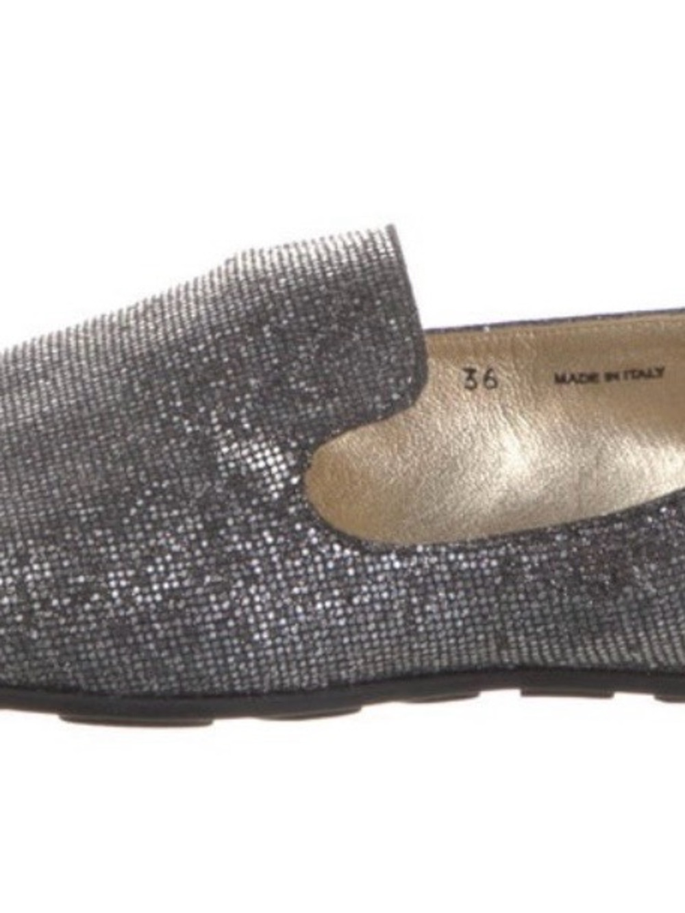 Jimmy Choo Glitter Accent Flats, 6